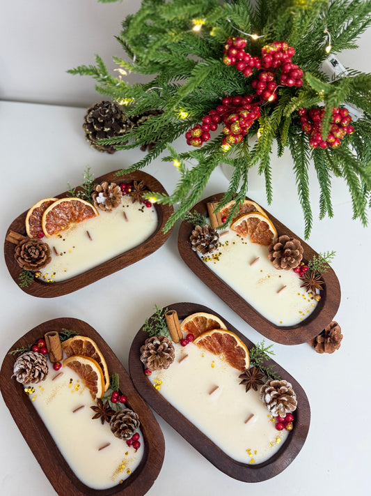 Christmas Hearth Bolw